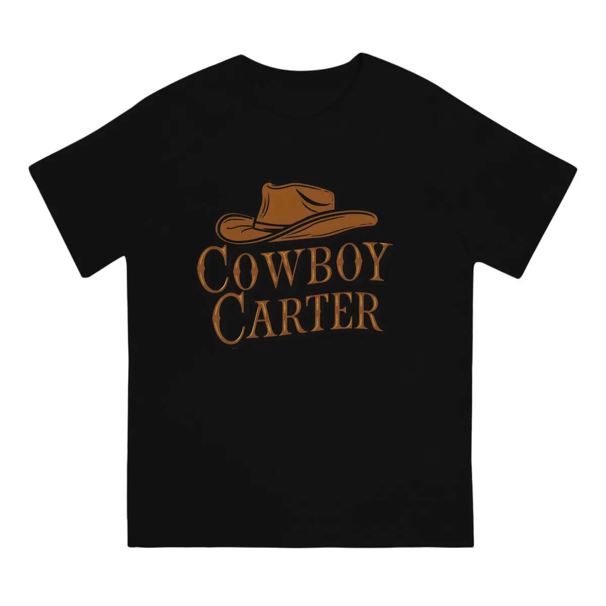 Cowboy Carter Newest TShirt for Men Cool Cap Round Collar Pure Cotton T Shirt Hip Hop Birthday Gifts OutdoorWear