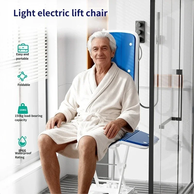 Sit to Stand Electric Transfer Lift Adjustable Portable Frame for Elderly Disabled Patient Care Mobility Assistance