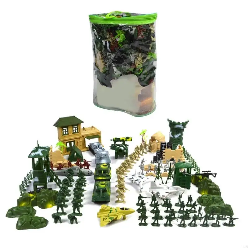 

Men Green Soldiers Toy Soldiers Action Figures for Kid Children P31B