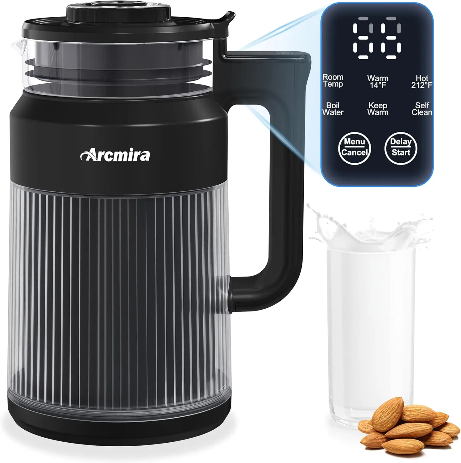 Automatic Nut Milk Maker, 27oz(800ml)