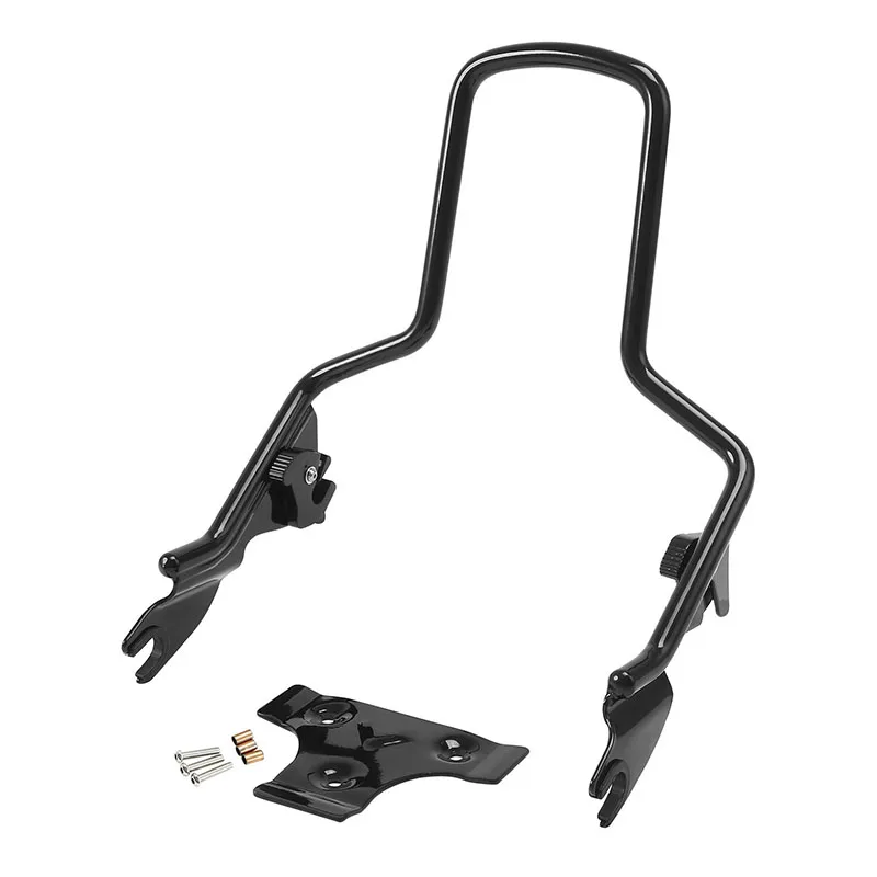 Motorcycle Detachable Upright Sissy Bar Backrest For Harley Touring Road King Street Glide Road Glide 2009-2023 2021 18 19 17 15