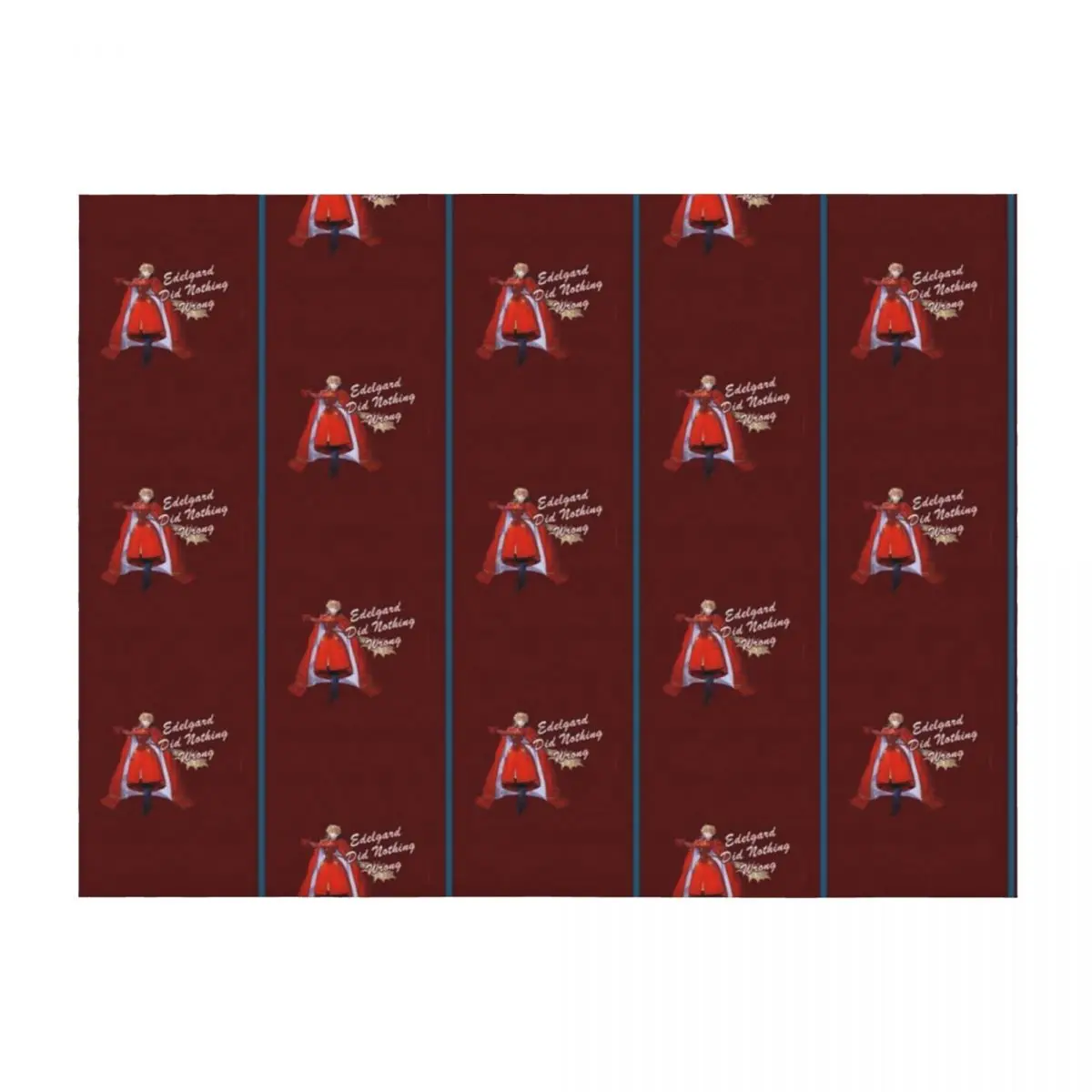 

Edelgard Did Nothing Wrong Graphic Throw Blanket Picnic warm for winter Soft Soft Beds Blankets