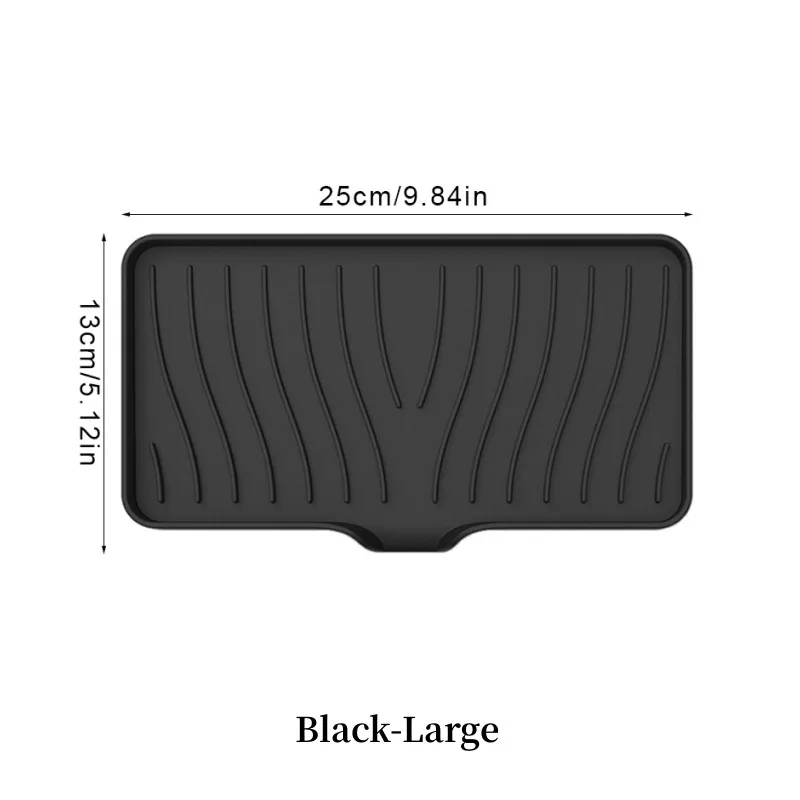 1-Pack Siliconen Afvoer Zeepkist Keuken Badkamer Antislip Gootsteen Lade Creatieve Wastafel Zeepbakje Gratis punch Afvoerrek