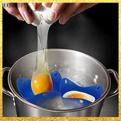 Kitchen Cooking Accessories Pancake Maker Egg Boiler Silicone Egg Poacher Poaching Pods Egg Mold Bowl Rings Cooker Boiler