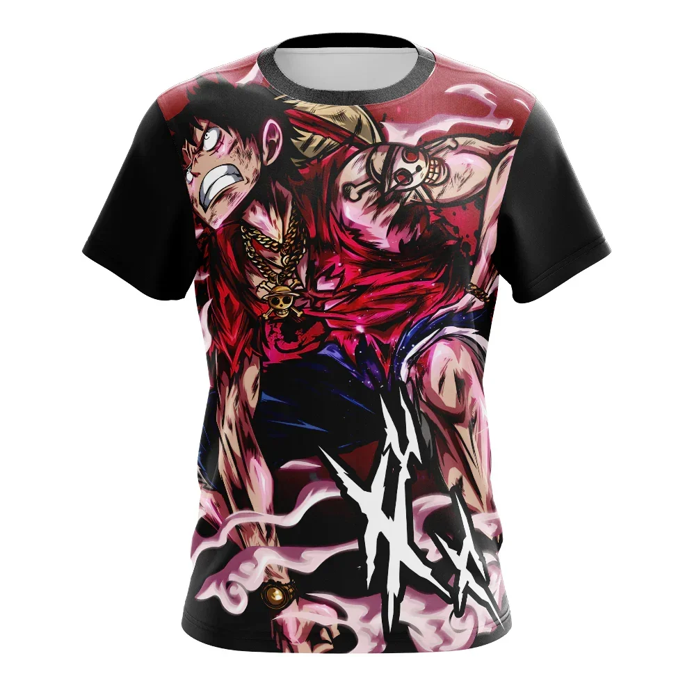 Herren-Freizeit-T-Shirt „One Piece“ mit klassischem Usopp-Print, Jungenkleidung, Mädchenkleidung, kurzärmeliges Herren-Trikot, atmungsaktiv, für den Sommer