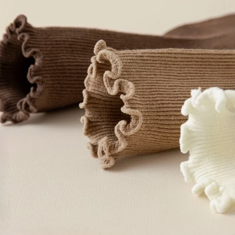 1/3/6 أزواج المرأة تكدرت تقليم منتصف العجل ترهل الجوارب رقيقة خفيفة الوزن الصيف الخريف الجوارب موضة عادية بسط مرنة #4