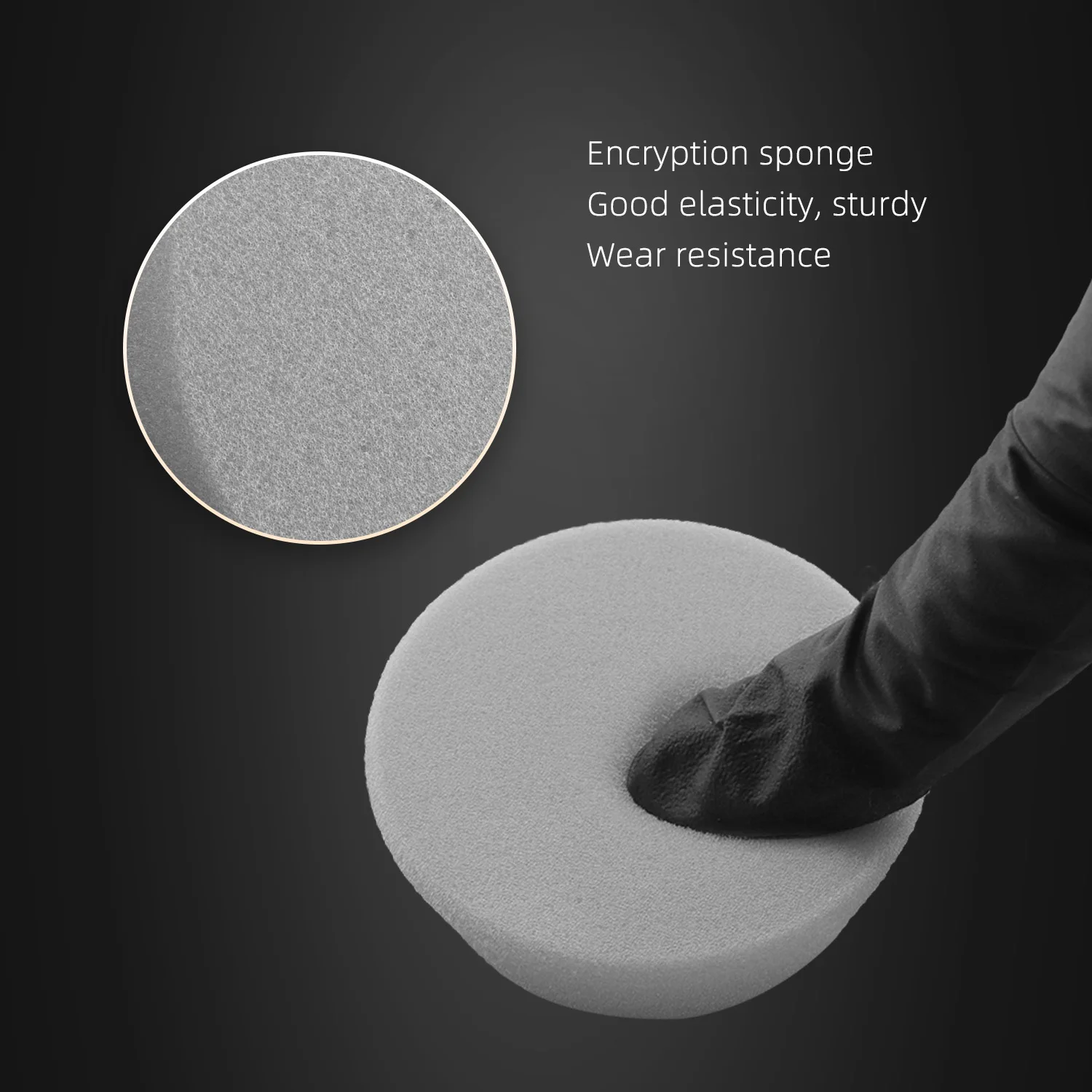 SPTA 1/2 بوصة رمادي ضوء قطع T-شكل سيارة التفاصيل ألواح التلميع منصات التلميع الصغيرة لسيارة الملمع الحفر الكهربائية #4