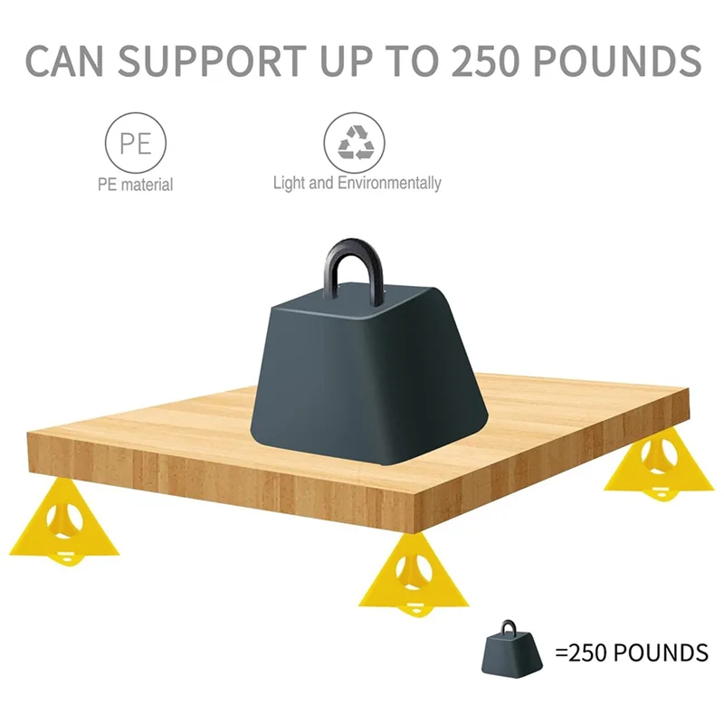 ABCA-Mini Paint Stand Triangle Paint Pads Feet For Woodworking Carpenter Paint Bracket