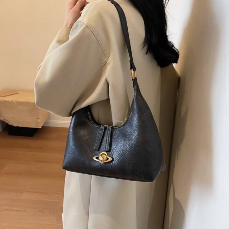 

New Style Sleek Crossbody Bag - Niche Trendy Exquisite Design Ideal for Girls' Sweet Retro Casual Fashionable Daily Outfits