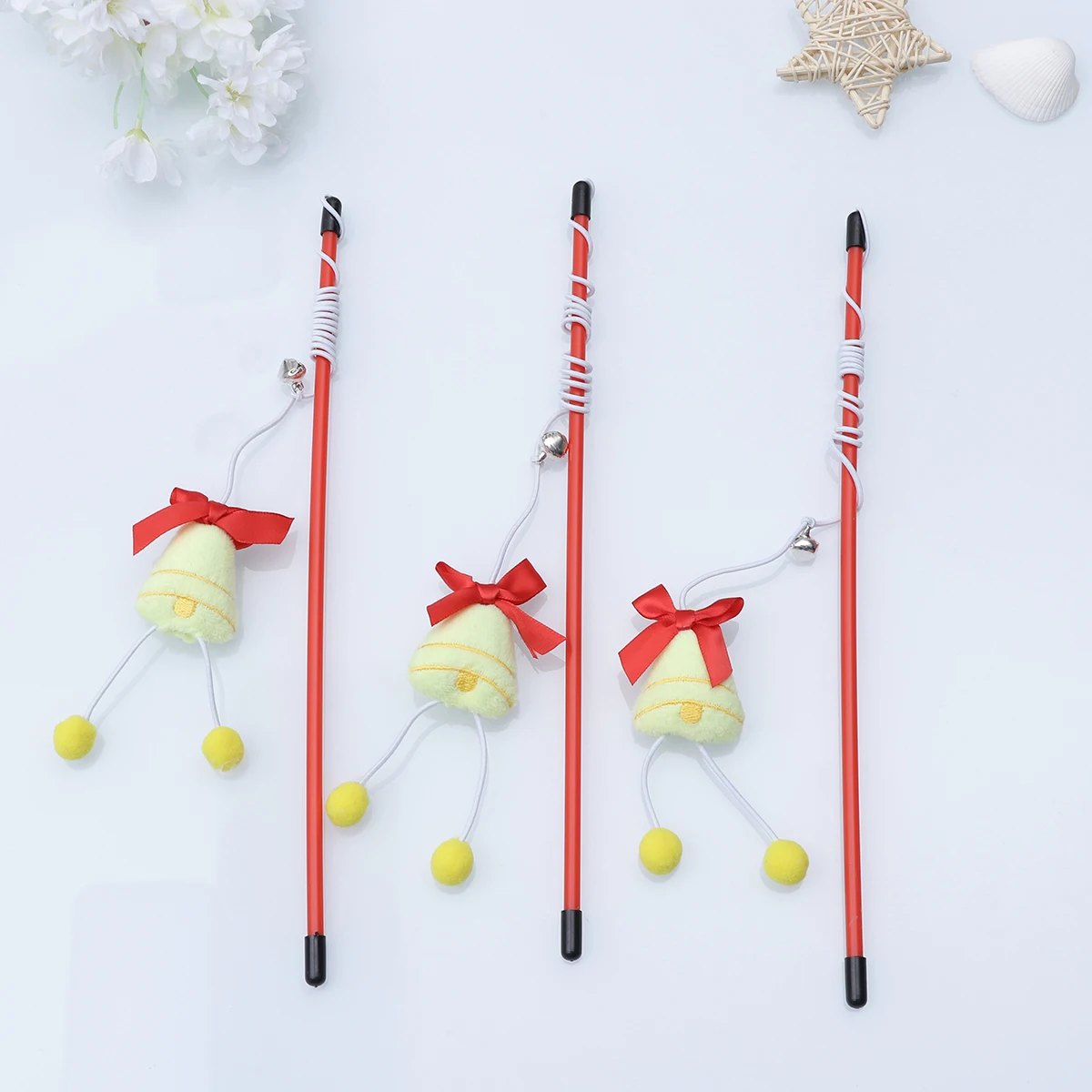 

3 Pcs Funny Pet Supplies Toy Interactive Christmas Theme W Pet Training W for Cat Training Interactive Toys Cat Toys