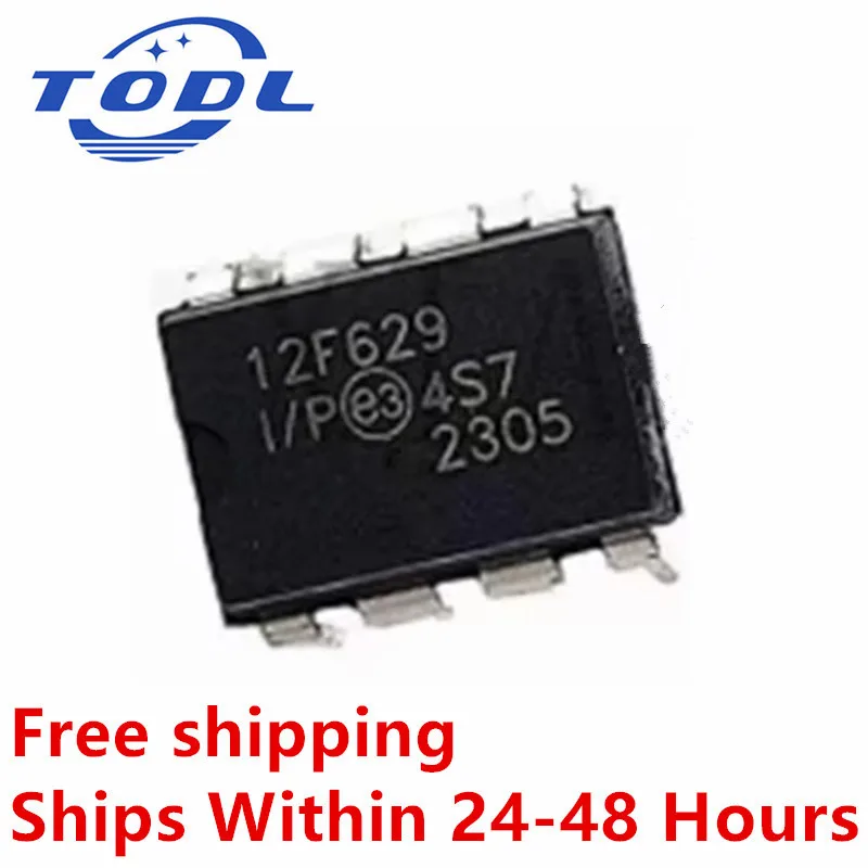 (1piece) 100% New PIC12F675-I/P  PIC12F629-I/P PIC12F675-I/SN PIC12F629-I/SN PIC12F675 PIC12F629 12F675 12F629 DIP8 sop8