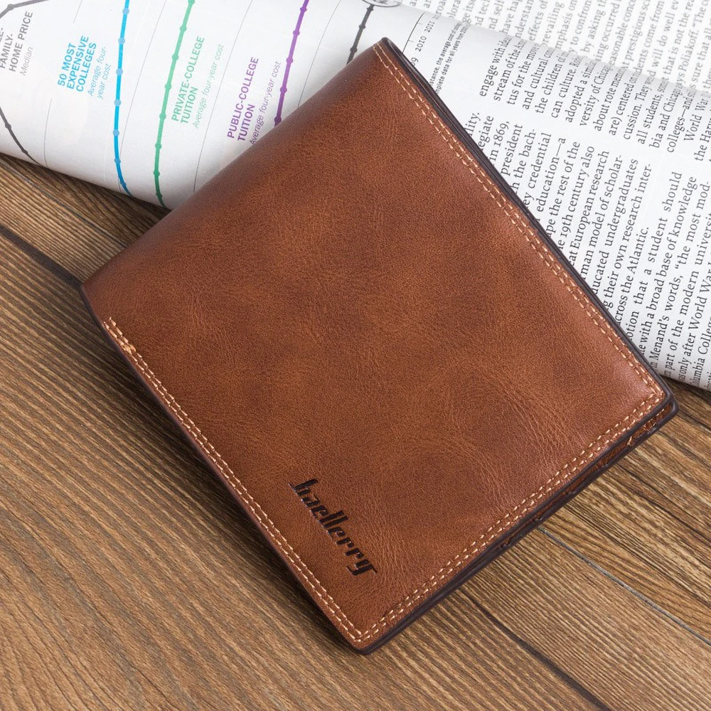 Baellerry Butterweiche, schlanke Geldbörse für Herren, minimalistischer Kartenhalter aus PU-Leder – Vordertasche, RFID-blockierender Geld-Organizer – Detail 10