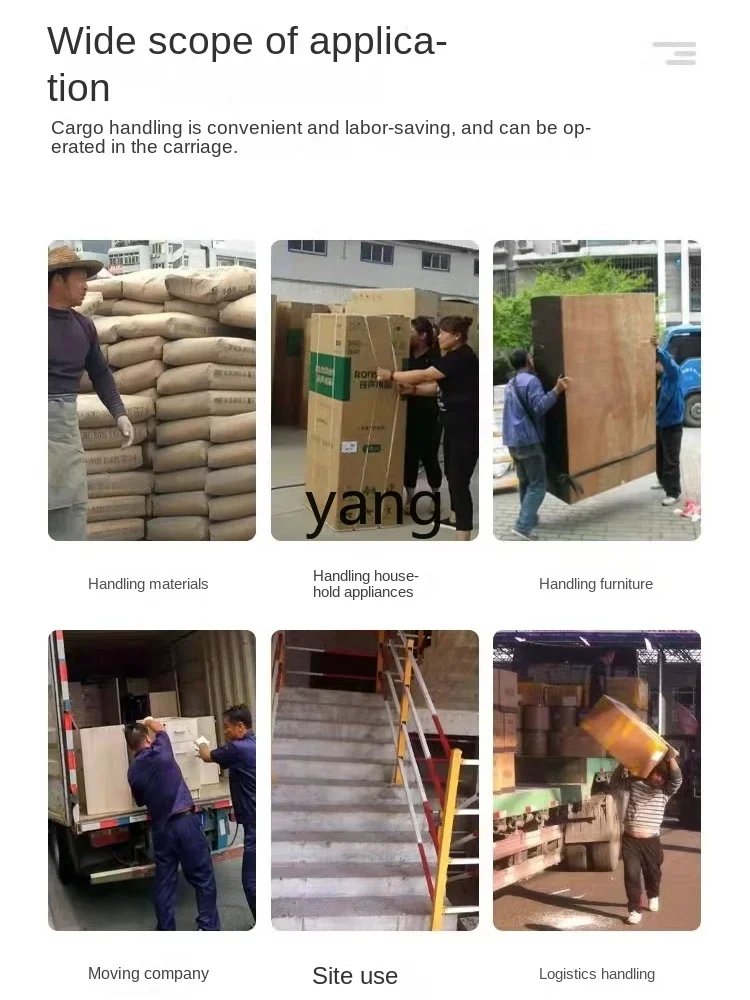 CX electric stair climbing machine electric silent crawler electric stair climbing truck to pull goods 4