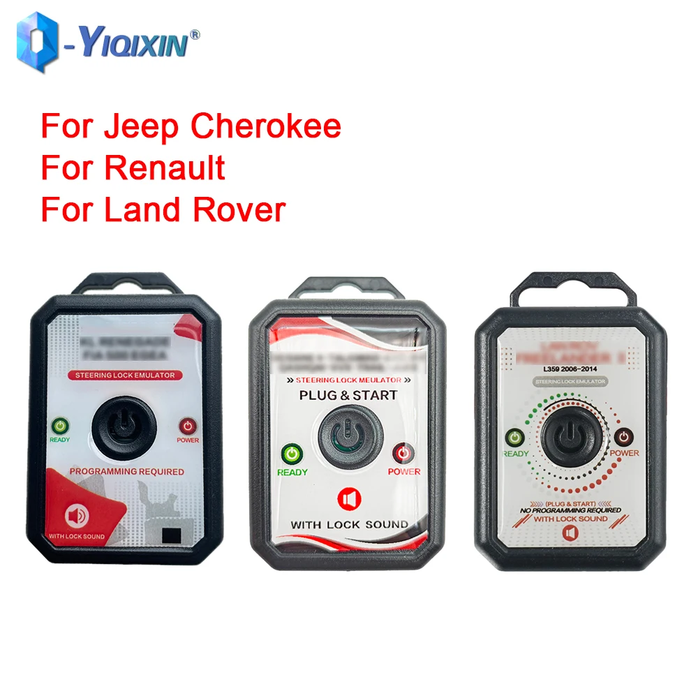 

Universal ESL ELV Steering Lock Emulator For Land Rover Nissan Renault Jeep Cherokee Renegade 2015-2022 For Fiat 500 Plug Start