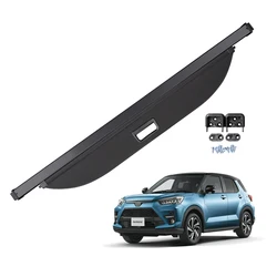 For Toyota RAIZE Cargo Cover Trunk Retractable Parcel Rack Waterproof Shield Privacy Cargo Cover Auto accessories