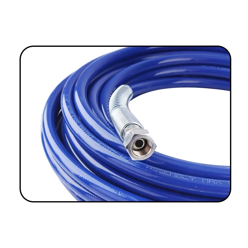 Tubo flessibile ad alta pressione per spruzzatore airless, tubo per mastice per vernice in lattice in fibra di acciaio resistente all'usura e antideflagrante, accessori universali