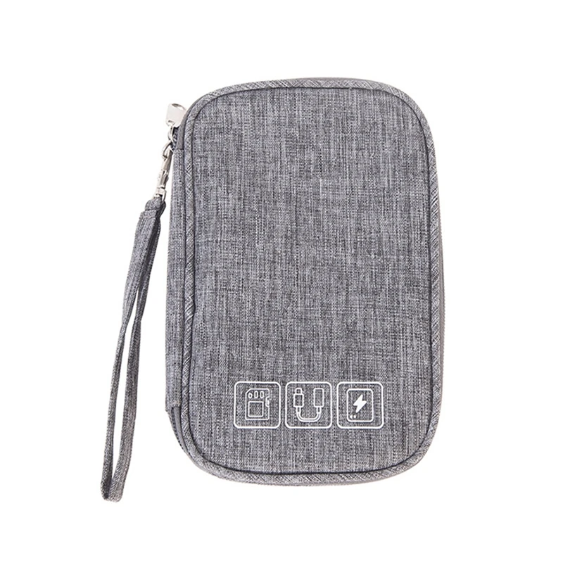 Mini Data Storage Bag Power Bank Data Cable Storage Bag Mobile Power Storage Bag Portable Storage Bag