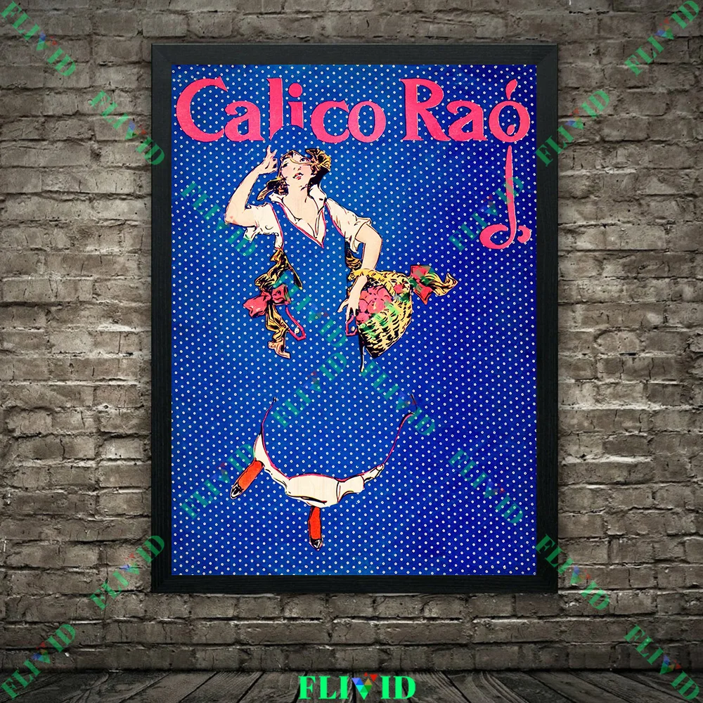 Affiche de dame rétro américai - Vintage Fashion Magazine avis et prix