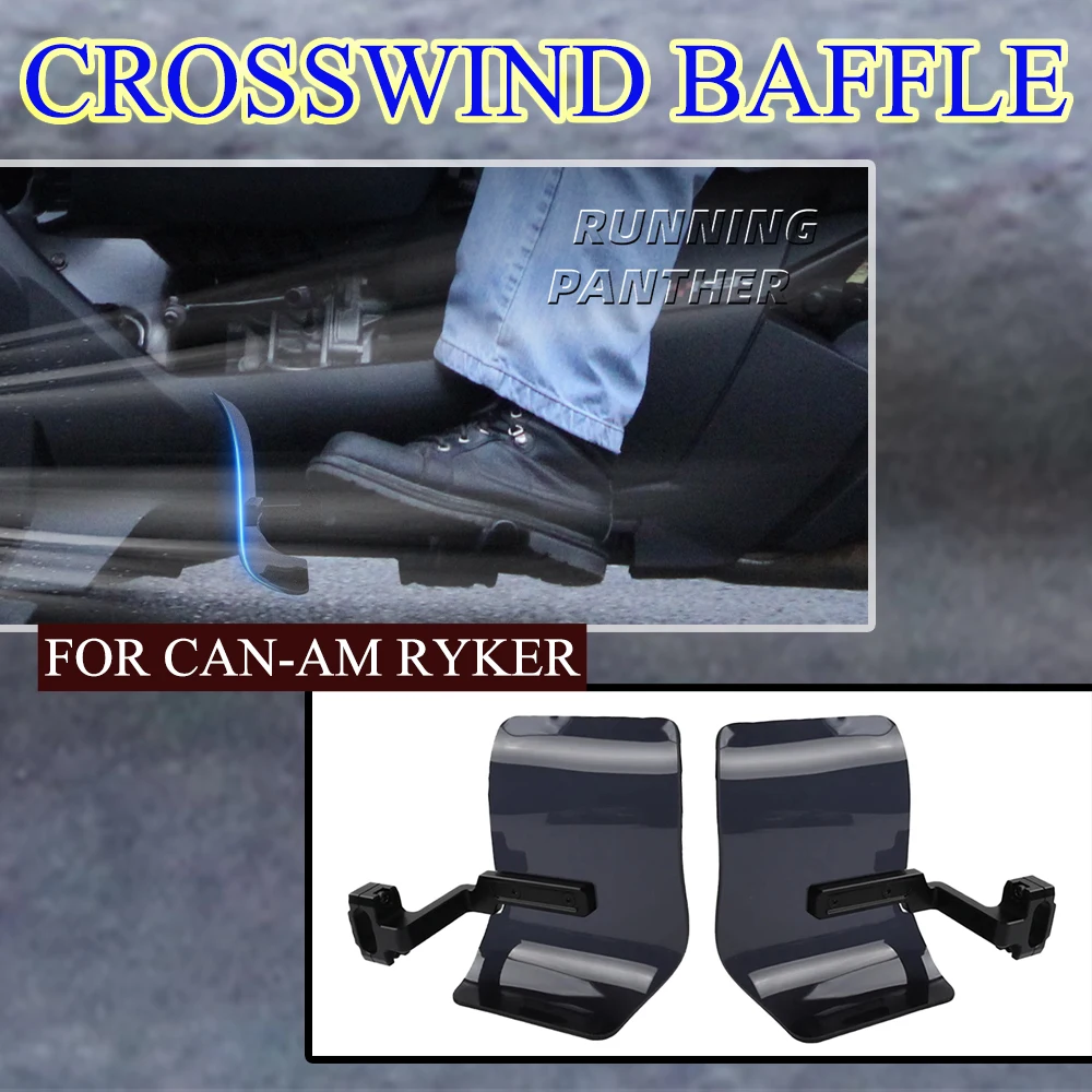 

New motorcycle modification accessories: Side wind baffle turbulence FOR Can Am Ryker All ModelsCan Am Ryker 600 900 Ace Rally