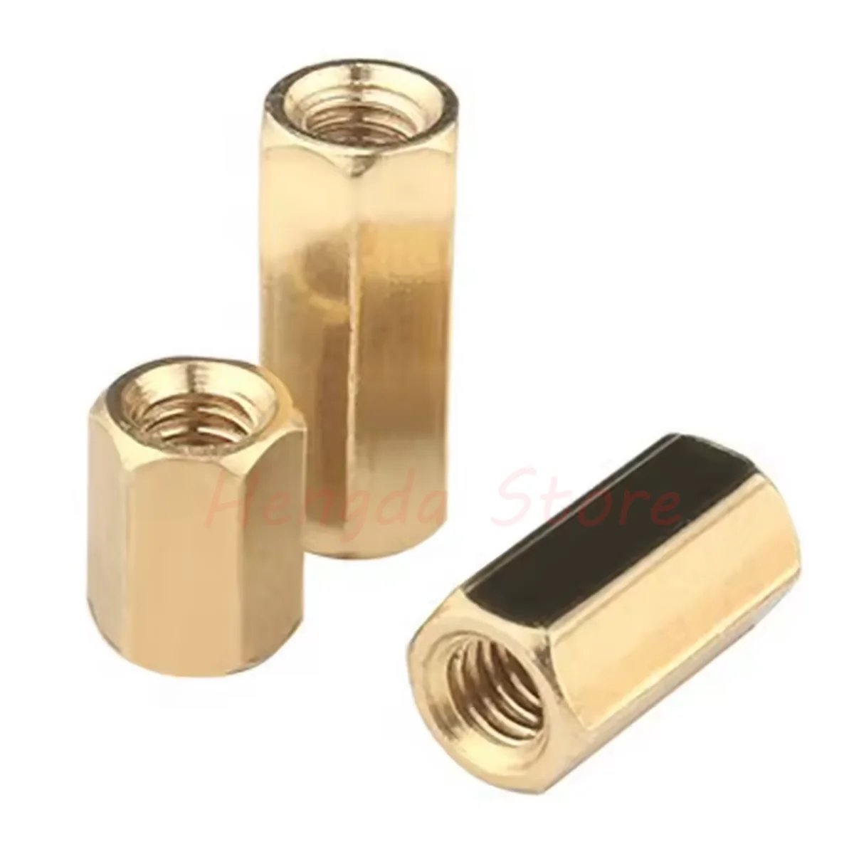 M2 M2.5 M3 M4 M5 M6 Brass Hex Female to Female Standoff Pillar Stud Spacers Hexagon PCB Motherboard Hollow Bolt Screw L=3-100mm
