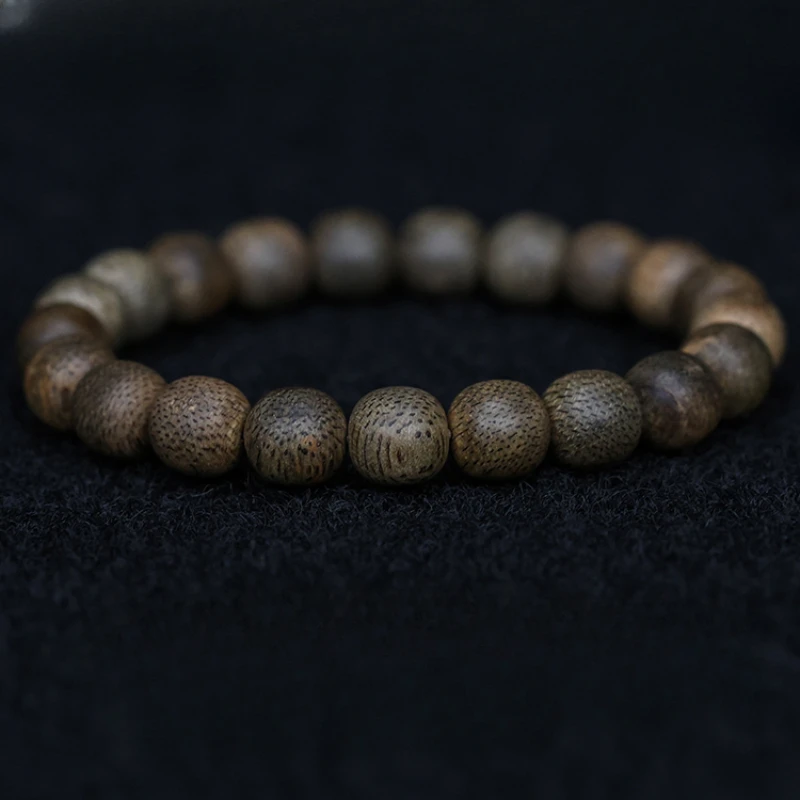 Bracelet Men's and Women's Same NaturalMaterial SolidWood Beads6mm Multi-Circle Fashion Retro Chinese Couple Accessories Fashion