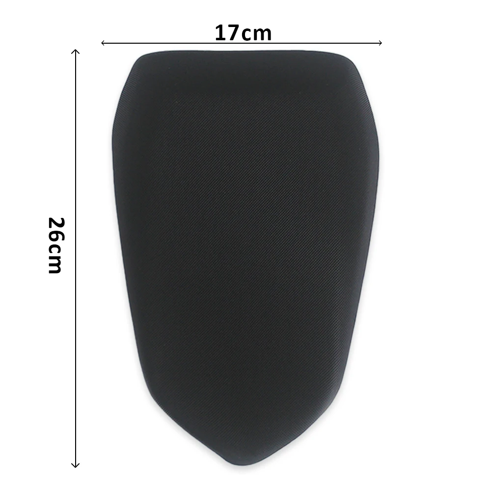 S1000RR Motorcycle Black Rear Pillion Passenger Rear Seat Cushion For BMW S1000RR 2019-2023 M1000RR Motorcycle rear seat cushion