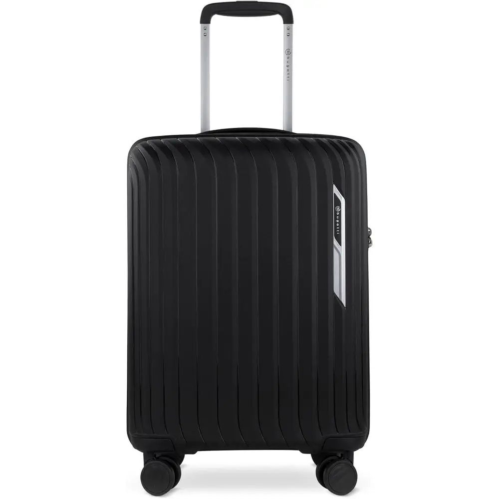 

Ultra Light 4-Wheel Travel Suitcase, Black, Small, Stylish