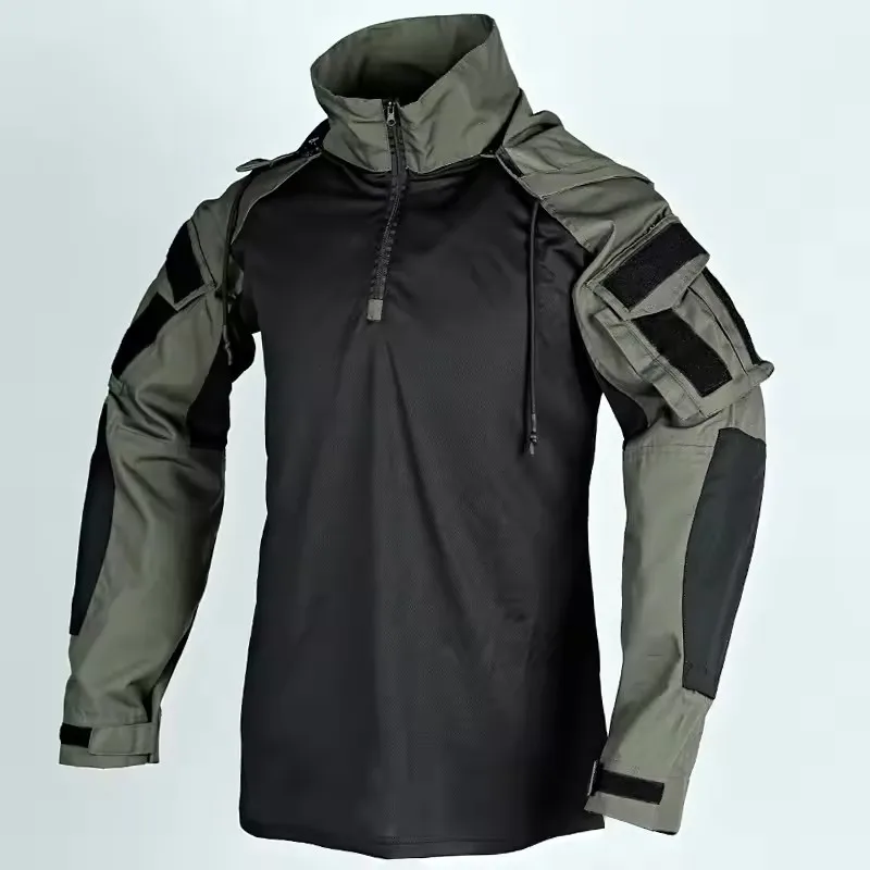 Tactical Combat Shirts Men Long Sleeve Breathable T-shirt Ca