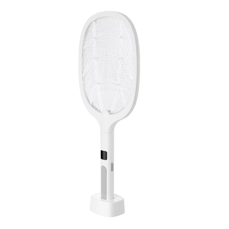 

Electric Fly Swatter 1500mAh White Smart Pest Control for Household Use