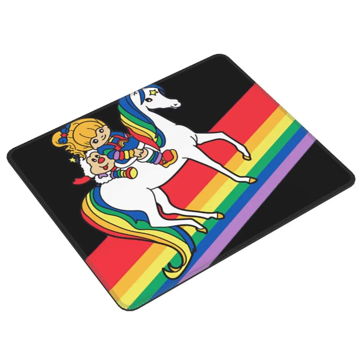 Multi-size Mouse Pad Rainbow Brite And Friends - Retro 80s Cartoon Design Gamer PC Laptop Mats Keyboard Carpet Computer Gaming