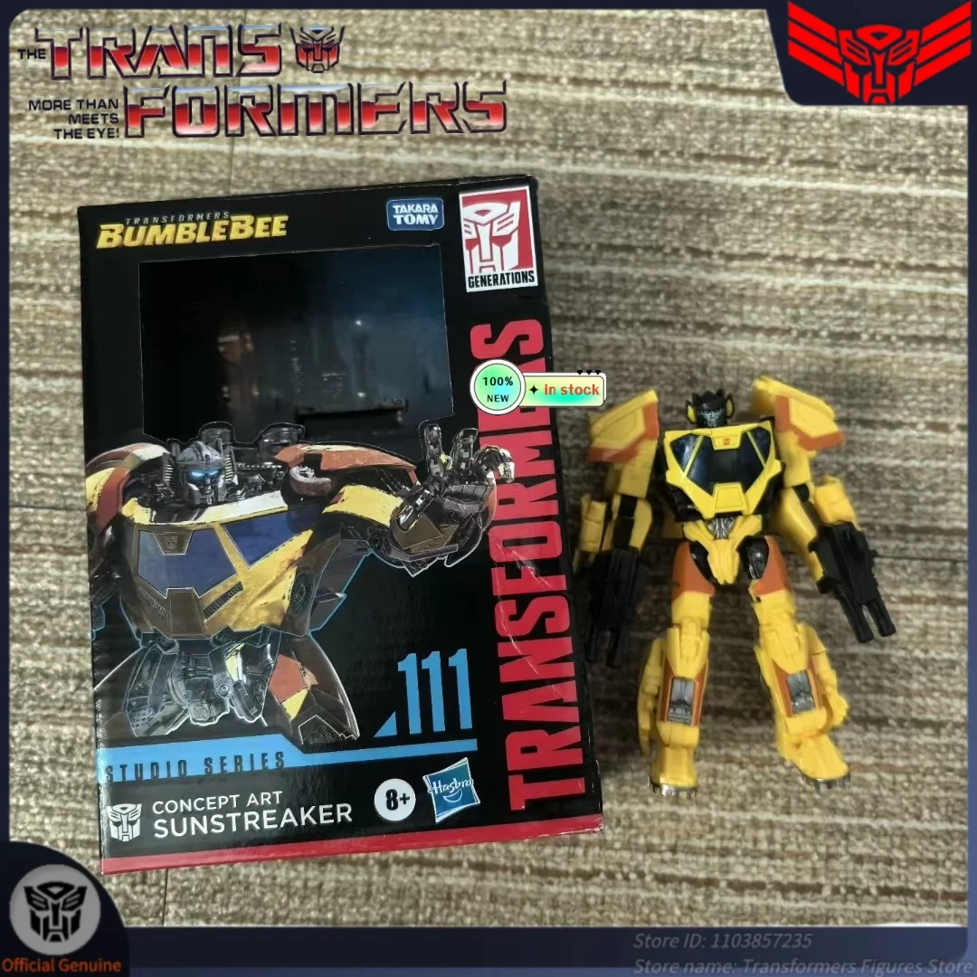 Oryginalne, nowe zabawki transformery, seria Studio SS-111 Sunstreaker, figurka akcji z filmu G1, model anime, lalka, prezenty