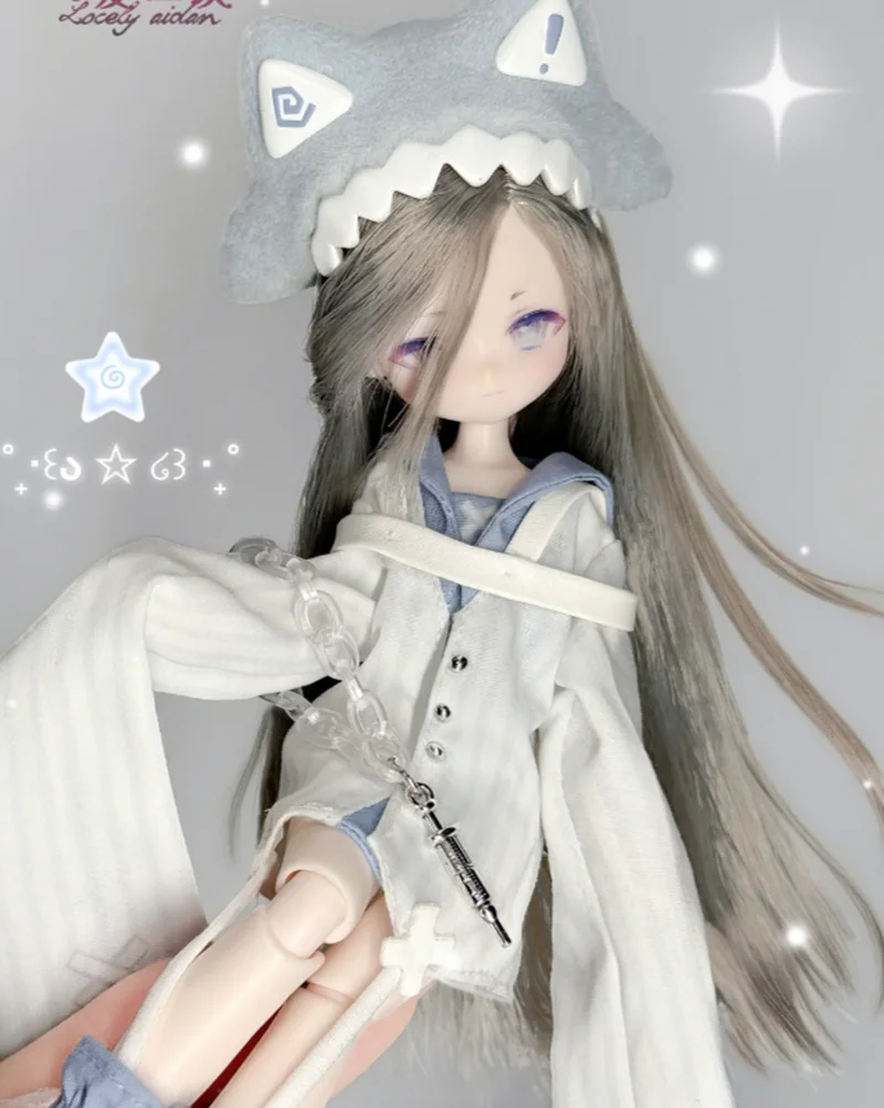 

Kwaidan Series 1/8 BJD Blind Box Genuine Lovely Hair Implanted Kawaii Action Figure Ornament Mystery Gift for Girls Birthday