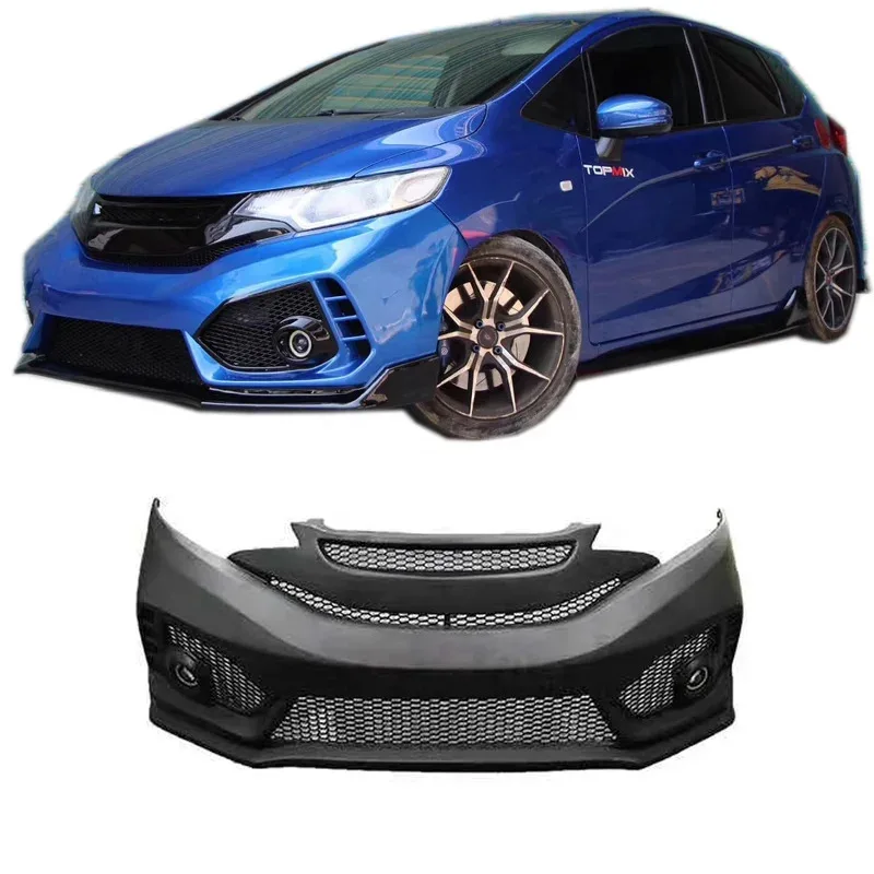 

Автомобильный бампер на 2014-2018 годы Honda Fit Jazz Change Type-R Передний бампер Задний бампер Боковые юбки Пластиковый материал Не требует краски