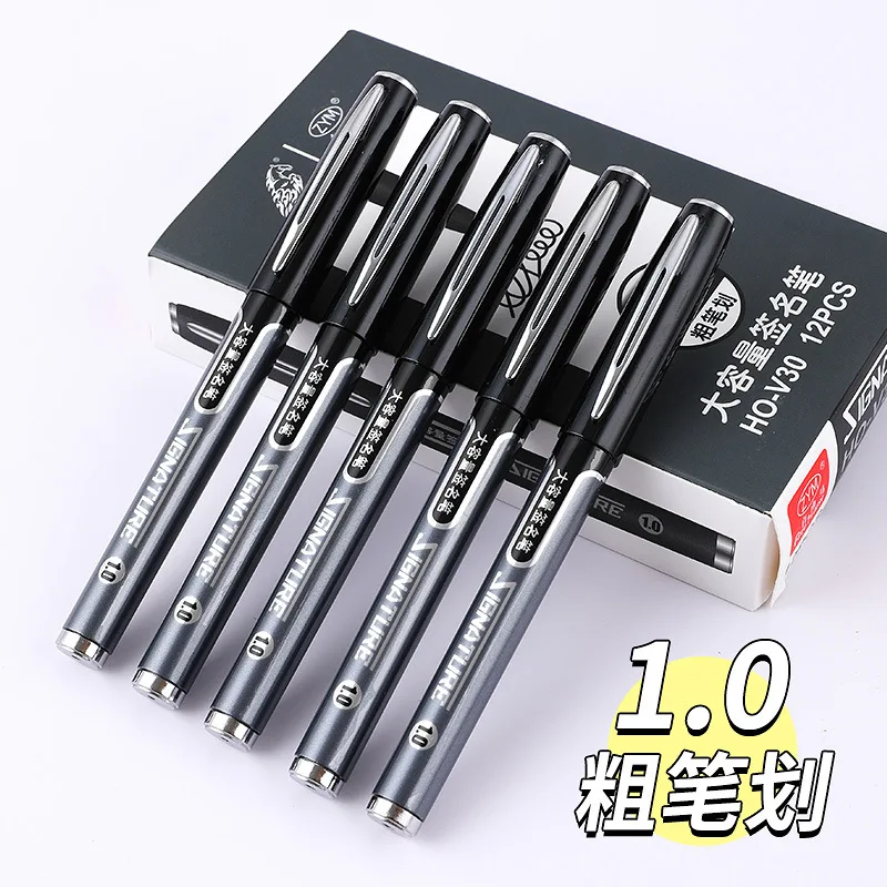 1.0 Signature Pen Neutral Pens Office Creative Business Black Gift For Advertisement Business Meetings