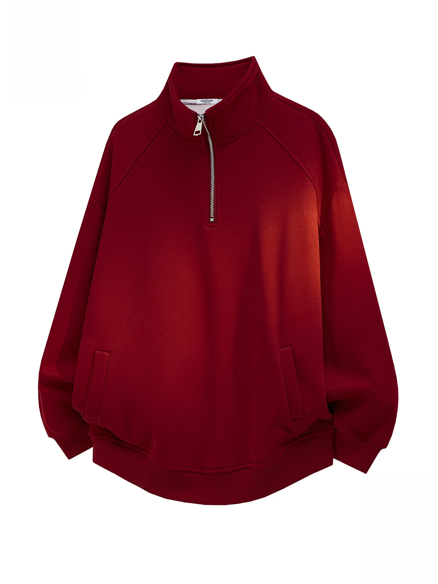 

PaulFrank M Hoodie Sweatirt Zipper Design Spring Casual Wear Comfortable Cotton Blend Fabric Youth Faion Red Love Match