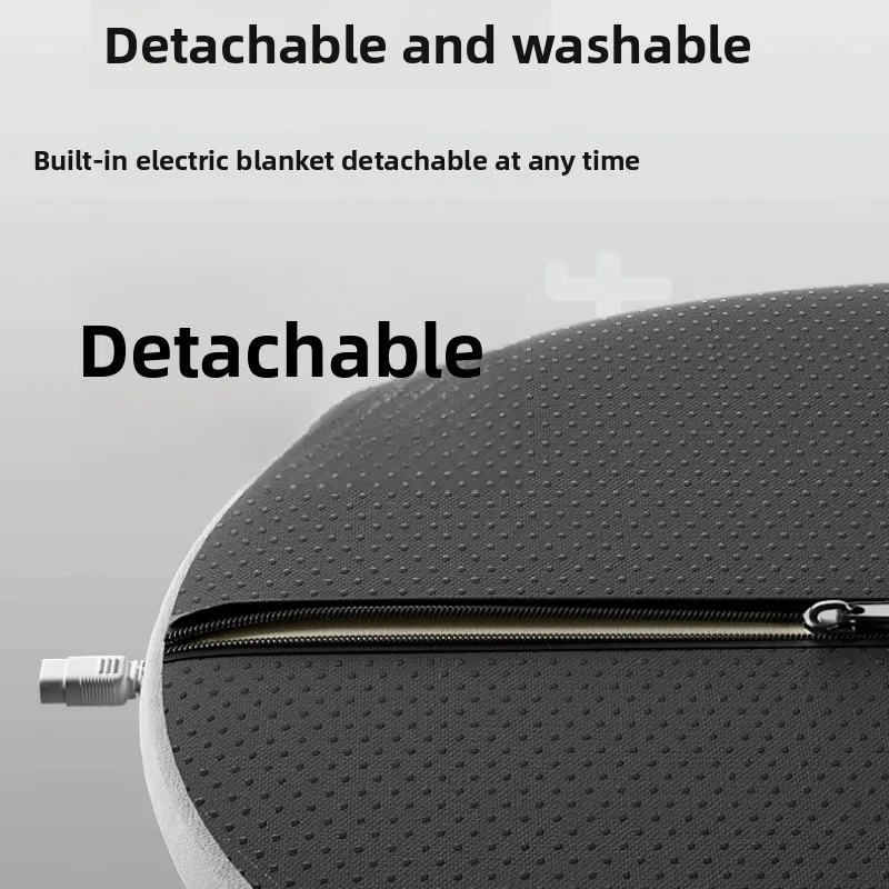 Thermostatic Safe Warmth‌ Pet Heating Pad with 9-Temperature Control - Soft & Removable Electric Cat/Dog Bed Warmer for Winter,