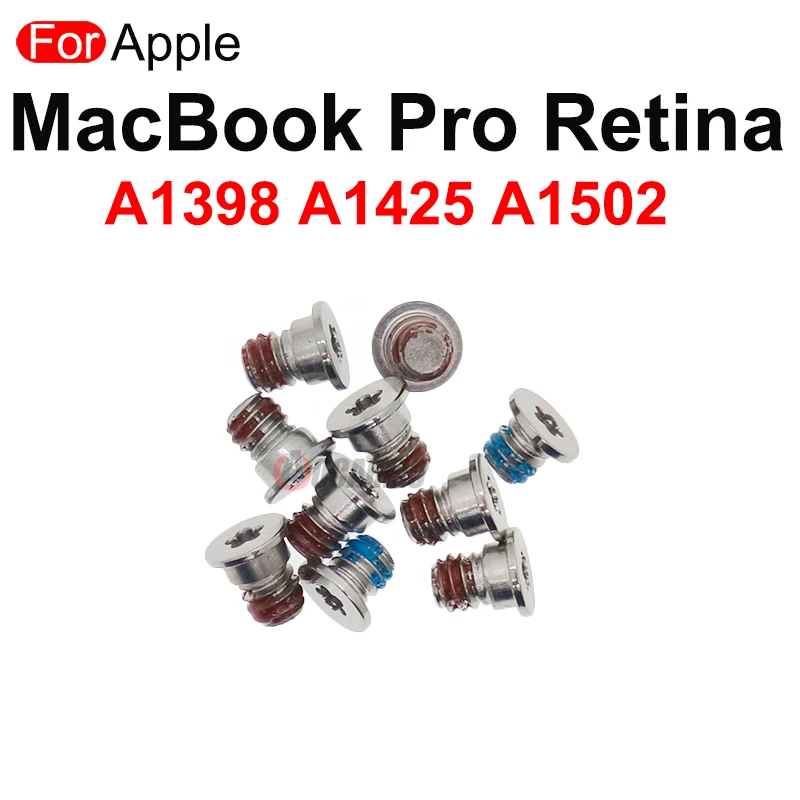 Aocarmo для Apple MacBook Pro A1278 A1286 A1297 Air A1369 A1466 Retina A1398 A1425 A1502 полный комплект винтов нижней части корпуса