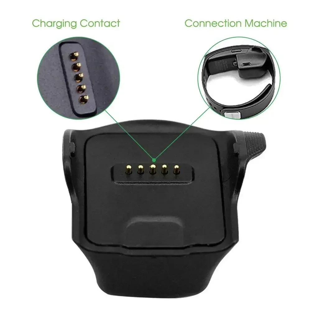 USB Charging Dock Desktop for Samsung Gear Fit SM R350 R380  Smart Watch Charger Cradle Cable - view 4