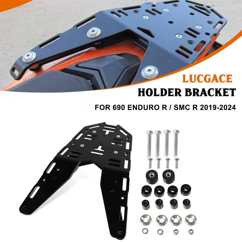 

For 690 ENDURO R / SMC R 2019-2024 Rear Luggage Rack Cargo Rack Motorcycle Support Shelf Holder For GasGas ES/SM 700 2022-2024