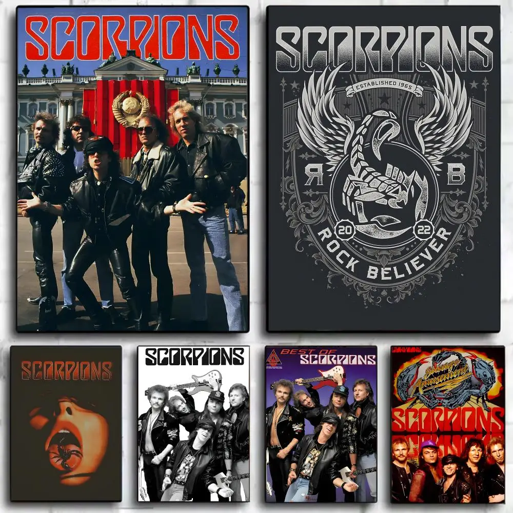 hard rock band S-Scorpions Poster Wall Art Print Decorative Mural Home Decor Gift Unframed