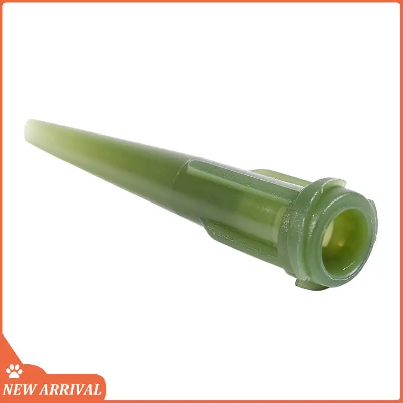 

Emption!200 Pcs Green Plastic Tapered Pinhead Glue Liquid Dispenser Needles 14G