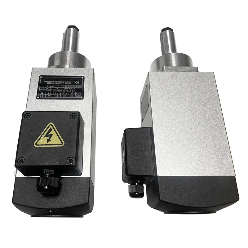 

2,2 кВт/200 Гц/12000PRM деревообрабатывающее оборудование, детали для кромкооблицовки, двигатель предварительной фрезерования, одиночный паз для кромкооблицовочного станка KDT