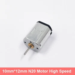 Mini N20 Motor DC 3V 3.7V 5V 38000RPM High Speed Micro 10mm*12mm Electric Motor Engine 1mm Shaft DIY Toy Car Boat RC Drone