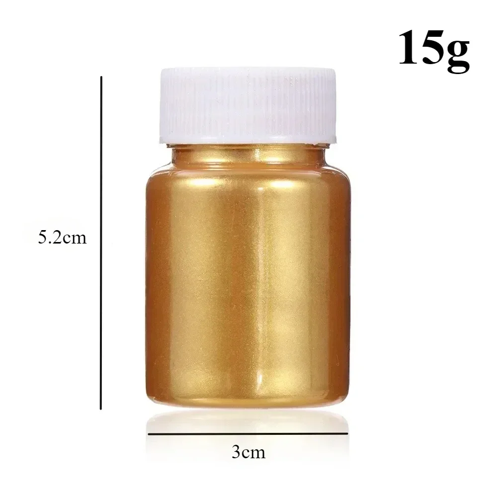 23 Colors Mica Pearl Powder Set – 15g Natural Pigment Dyes for Epoxy Resin, Soap, Candle, Slime & Jewelry DIY Craft Projects