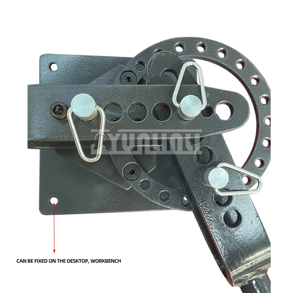 2025 NEW YP-9 Multifunctional Steel Pipe Bending with Different Radii Metal Bending Machine , All Steel Body with 10 Molds