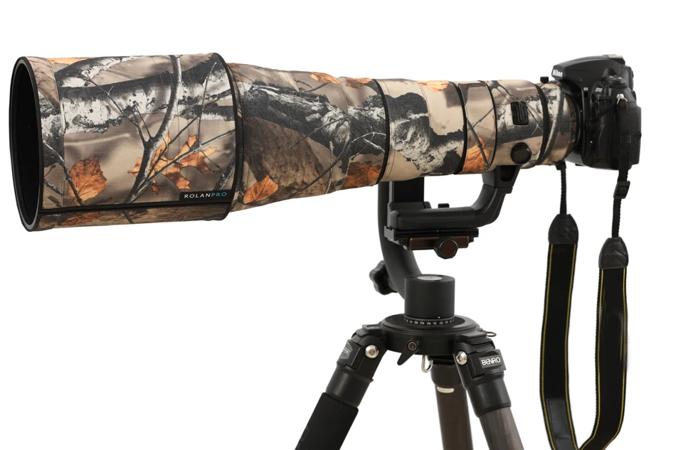 ROLANPRO Waterproof Lens Camo Coat for Nikkor Nikon AF-S 600mm F/4E FL ED VR Lens Cover Protective Sleeve Nikon 600f4e Case