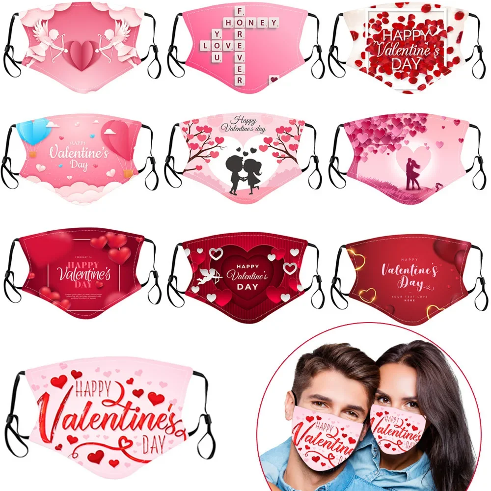 Pink Valentine Party Couple Gift Lovers Favor Happy Valentine's Day Decor For Mouth Mr and Mrs Love Weeding Decor For Weddings