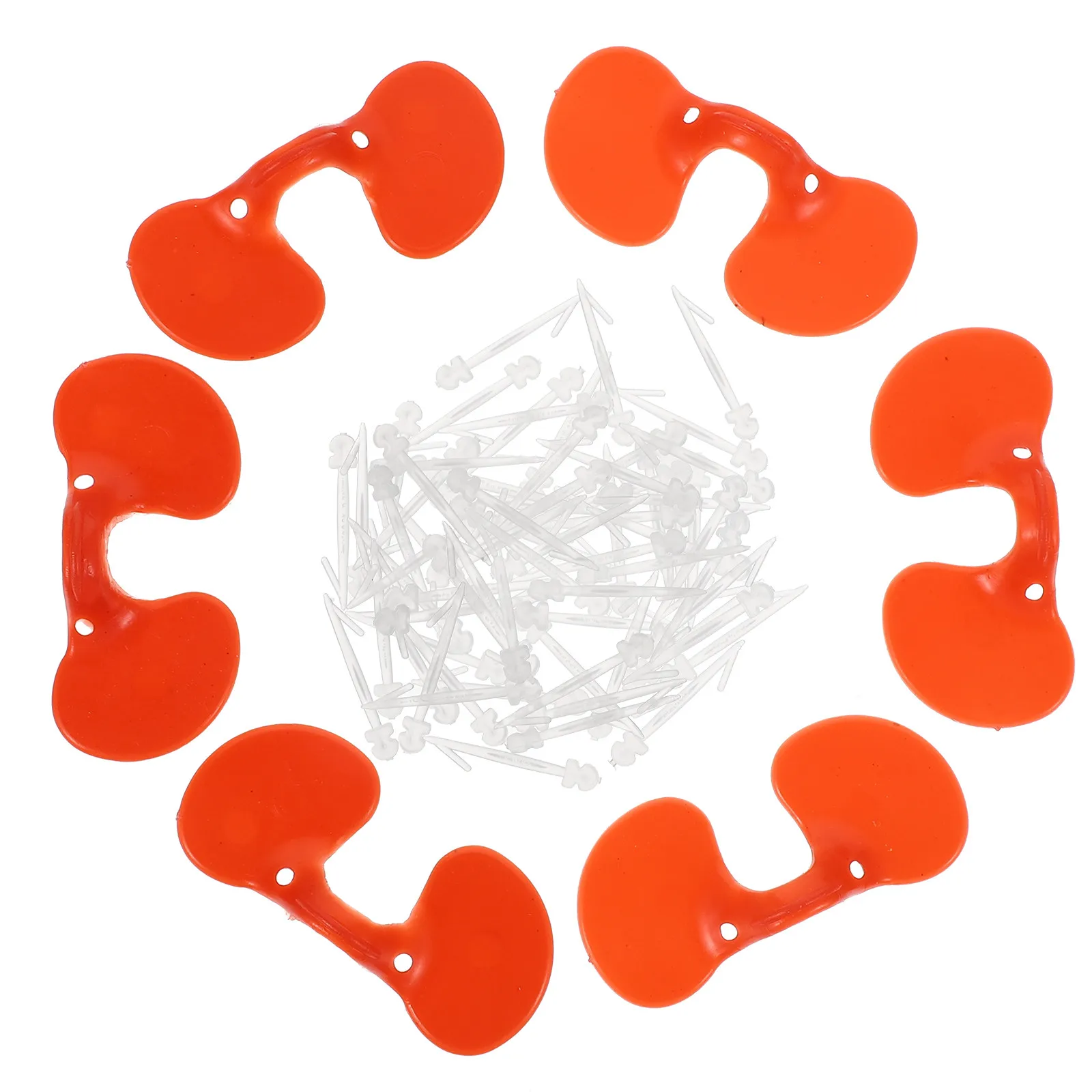 100Pcs Chicken Peepers Anti Pecking Eyeglasses Fine Craftsmanship Avoid Injury Non Tethered Pet Chicken Spectacles Farm