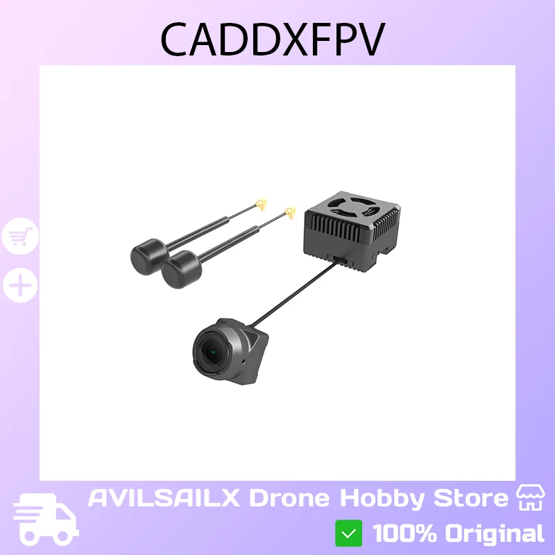

Цифровой FPV-комплект CADDXFPV Walksnail Ascent GT Pro Z40/Z8 VTX для гоночных дронов дальнего радиуса действия