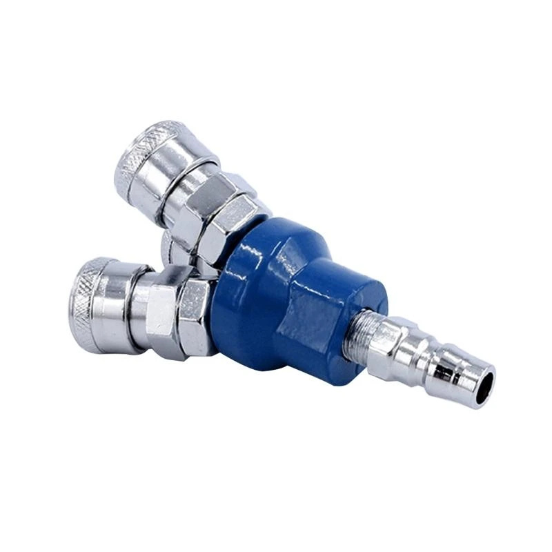 

Y1AD Воздушный компрессор коллектор Quick Fittings 2/3 Way Air Cared Air Splitter Pneumatic Tools Аппаратное долговечное